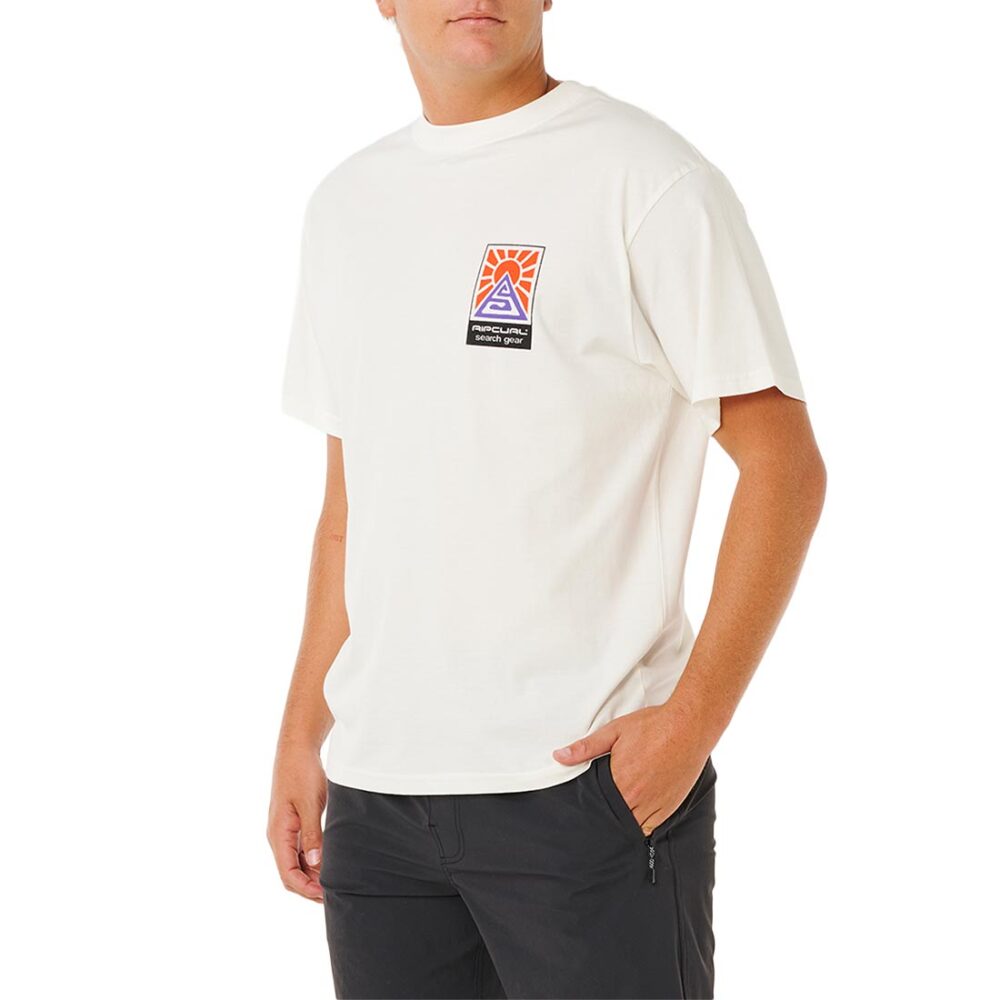 Rip Curl Search Dawn S/S T-Shirt - Bone