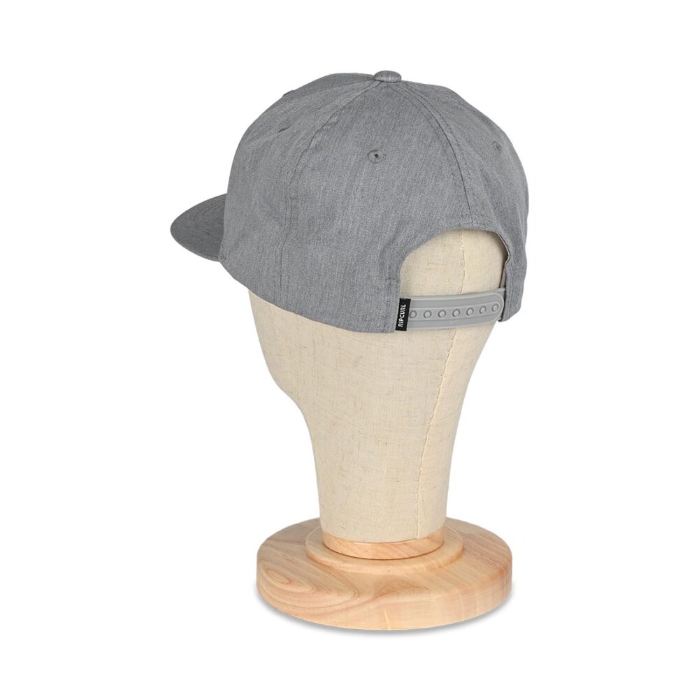 Rip Curl Stapler Snapback Cap - Grey Heather