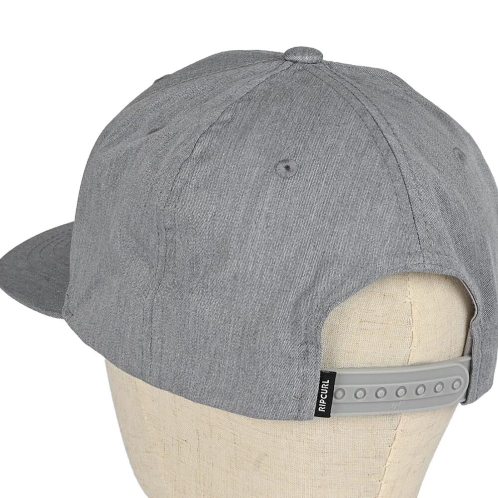 Rip Curl Stapler Snapback Cap - Grey Heather