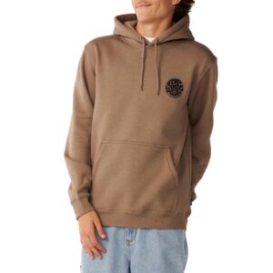 Rip Curl Wetsuit Icon Pullover Hoodie - Walnut