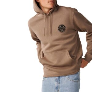 Rip Curl Wetsuit Icon Pullover Hoodie - Walnut