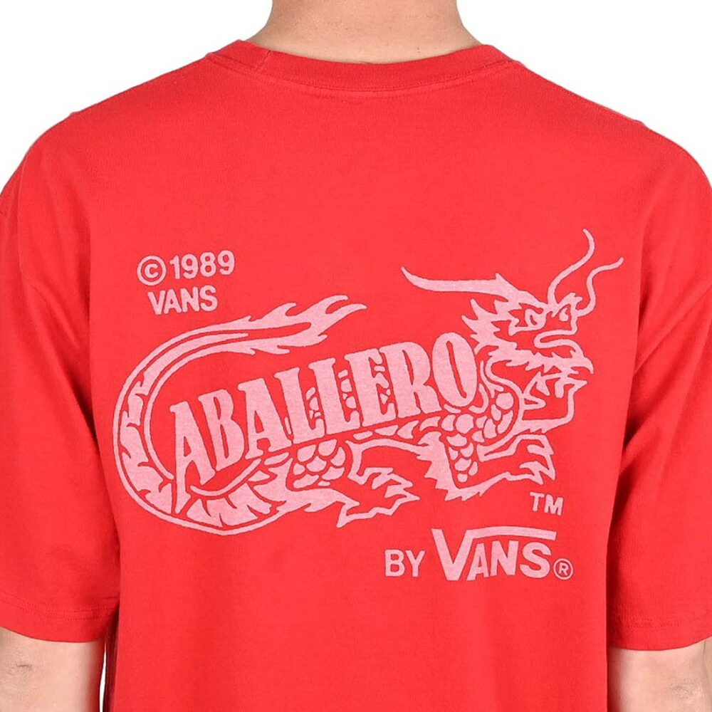 Vans Caballero S/S T-Shirt - Racing Red