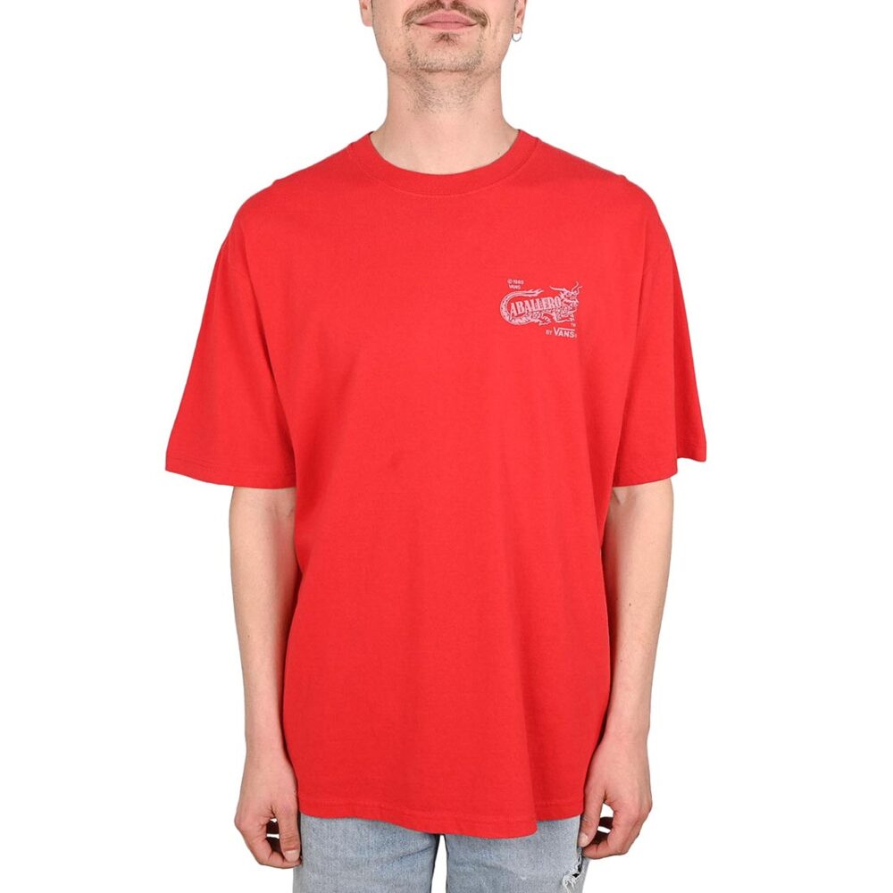 Vans Caballero S/S T-Shirt - Racing Red