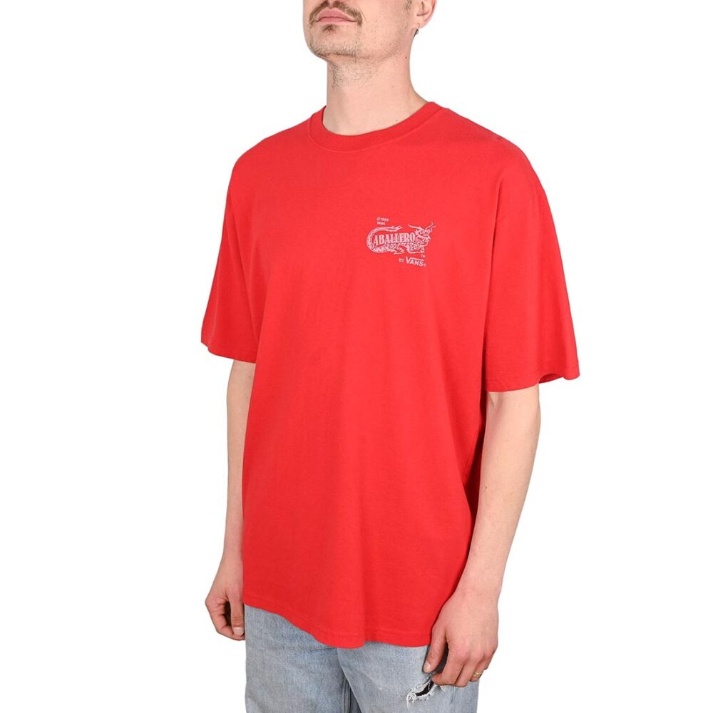 Vans Caballero S/S T-Shirt - Racing Red