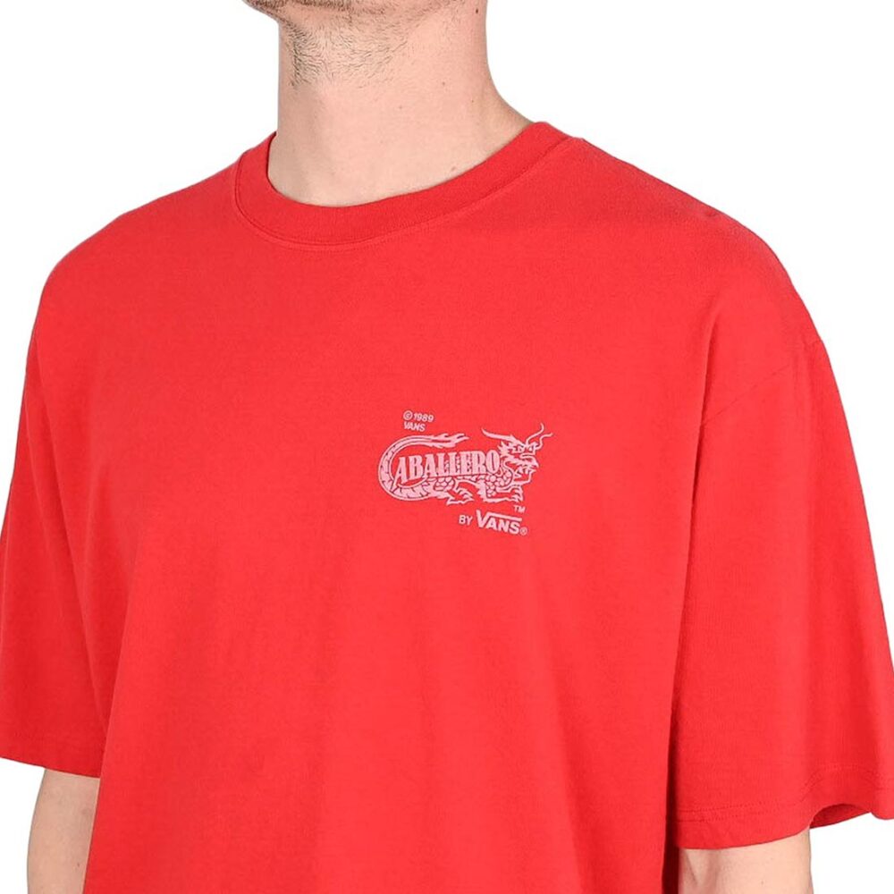 Vans Caballero S/S T-Shirt - Racing Red