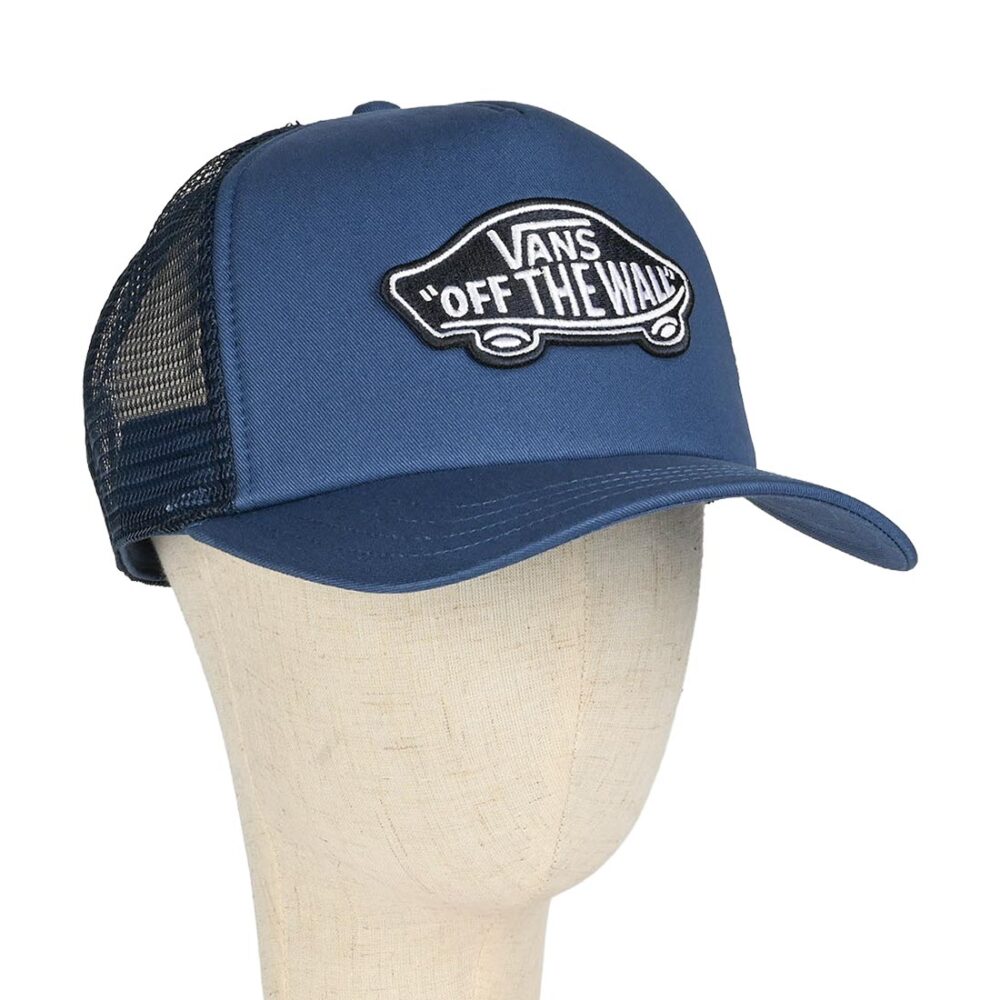 Vans Classic Patch Curved Brim Trucker Hat - True Navy