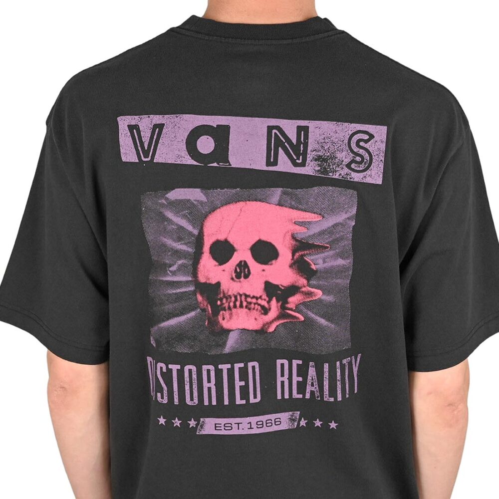 Vans Distorted Reality Loose S/S T-Shirt - Black