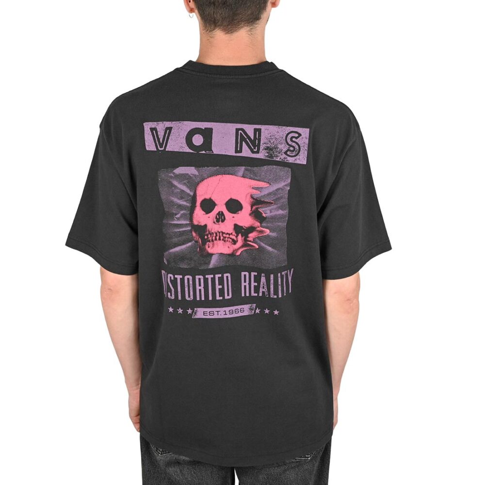 Vans Distorted Reality Loose S/S T-Shirt - Black