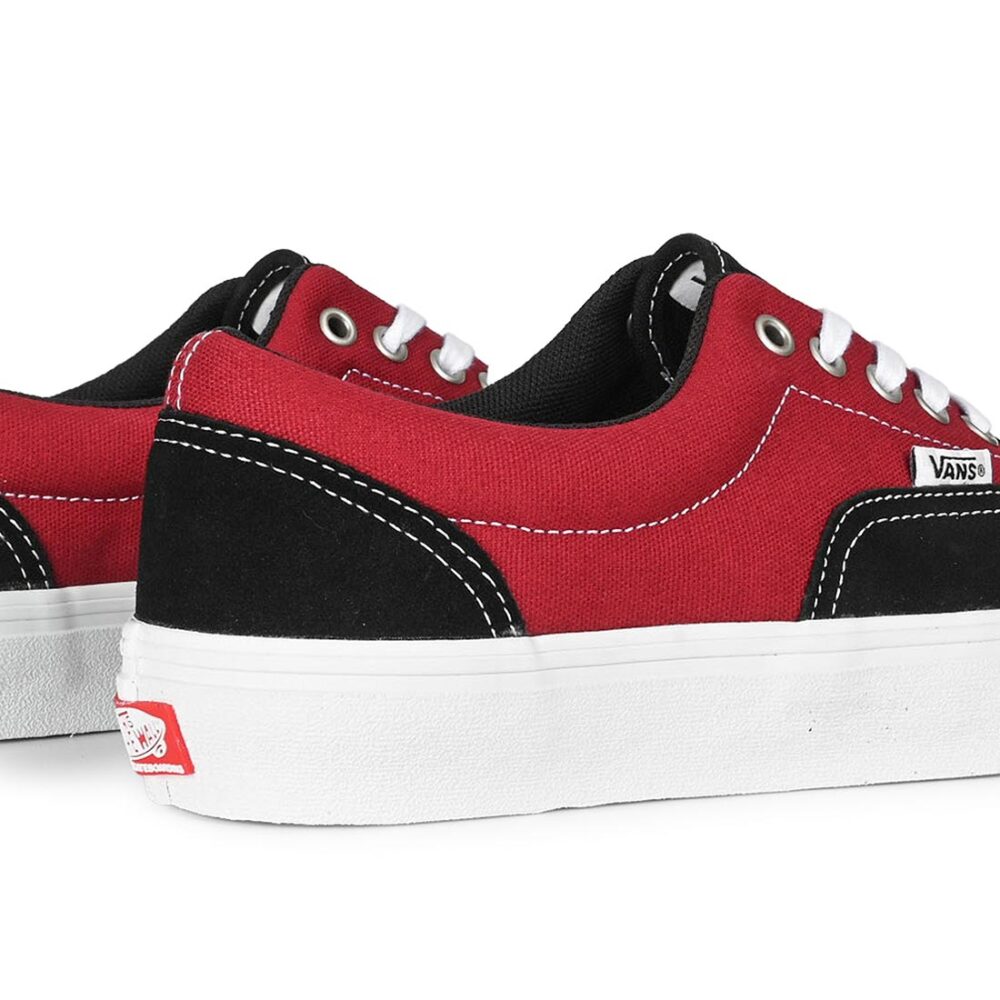Vans Era Pro Skate Shoes - Black/Dark Red