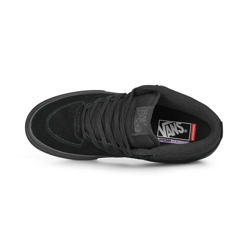 Vans Half Cab Pro Skate Shoes - Black/Black