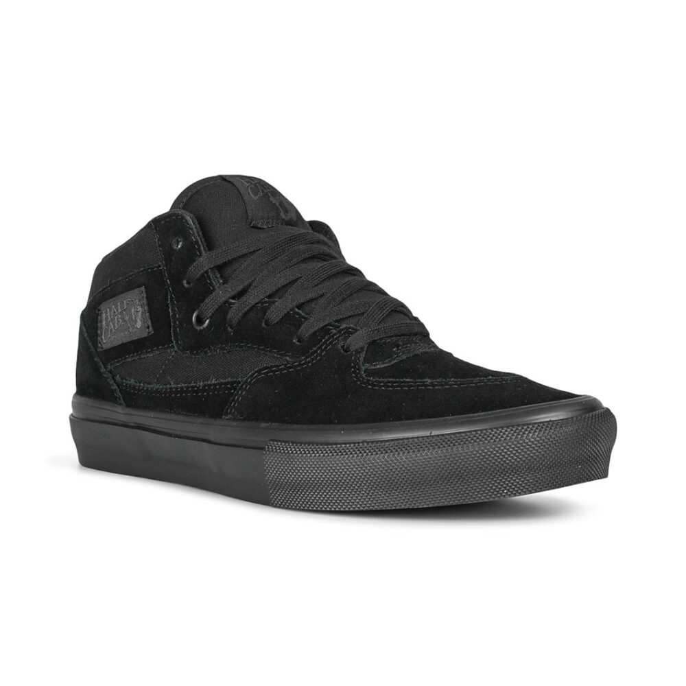 Vans Half Cab Pro Skate Shoes - Black/Black