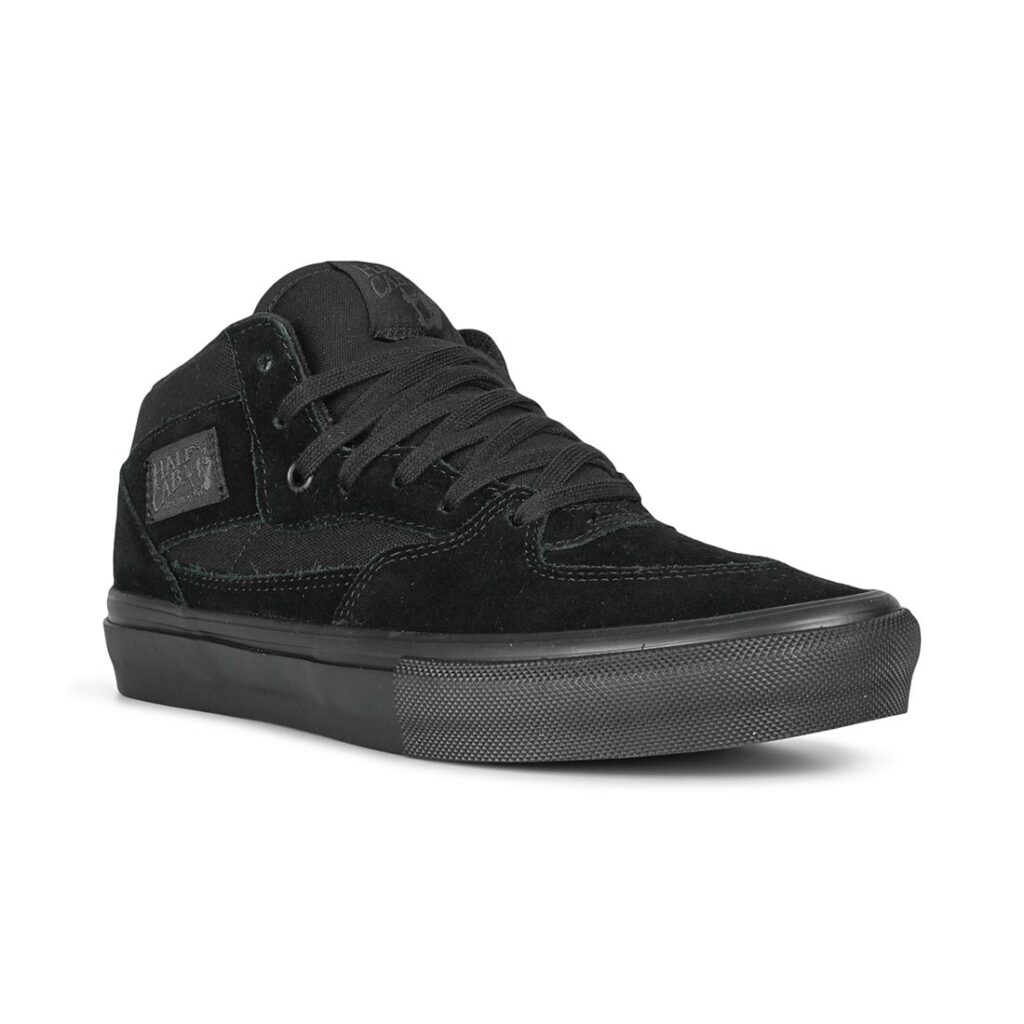 Vans Half Cab Pro Skate Shoes - Black/Black