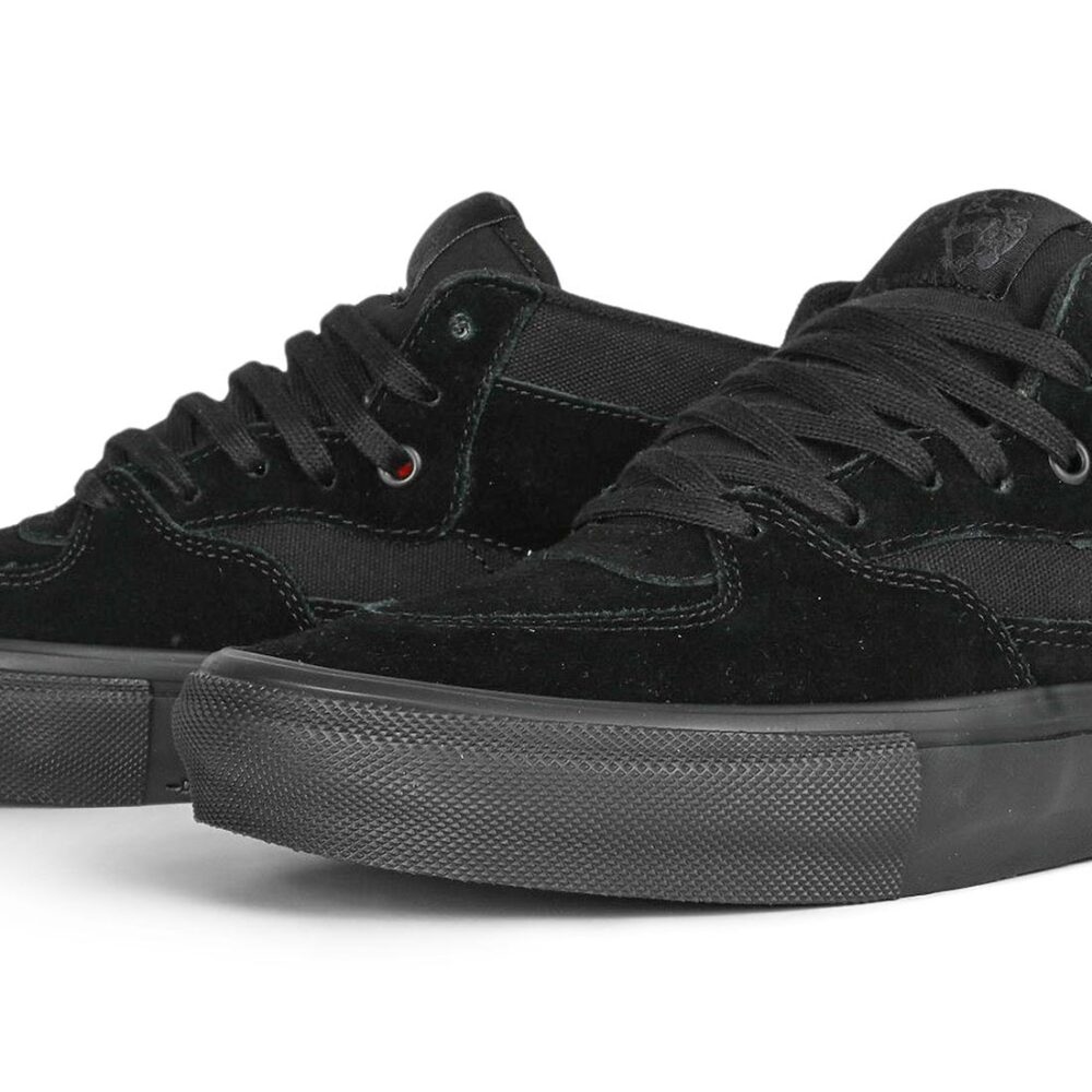 Vans Half Cab Pro Skate Shoes - Black/Black