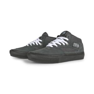Vans Half Cab Skate Shoes - Charcoal Grey/Black