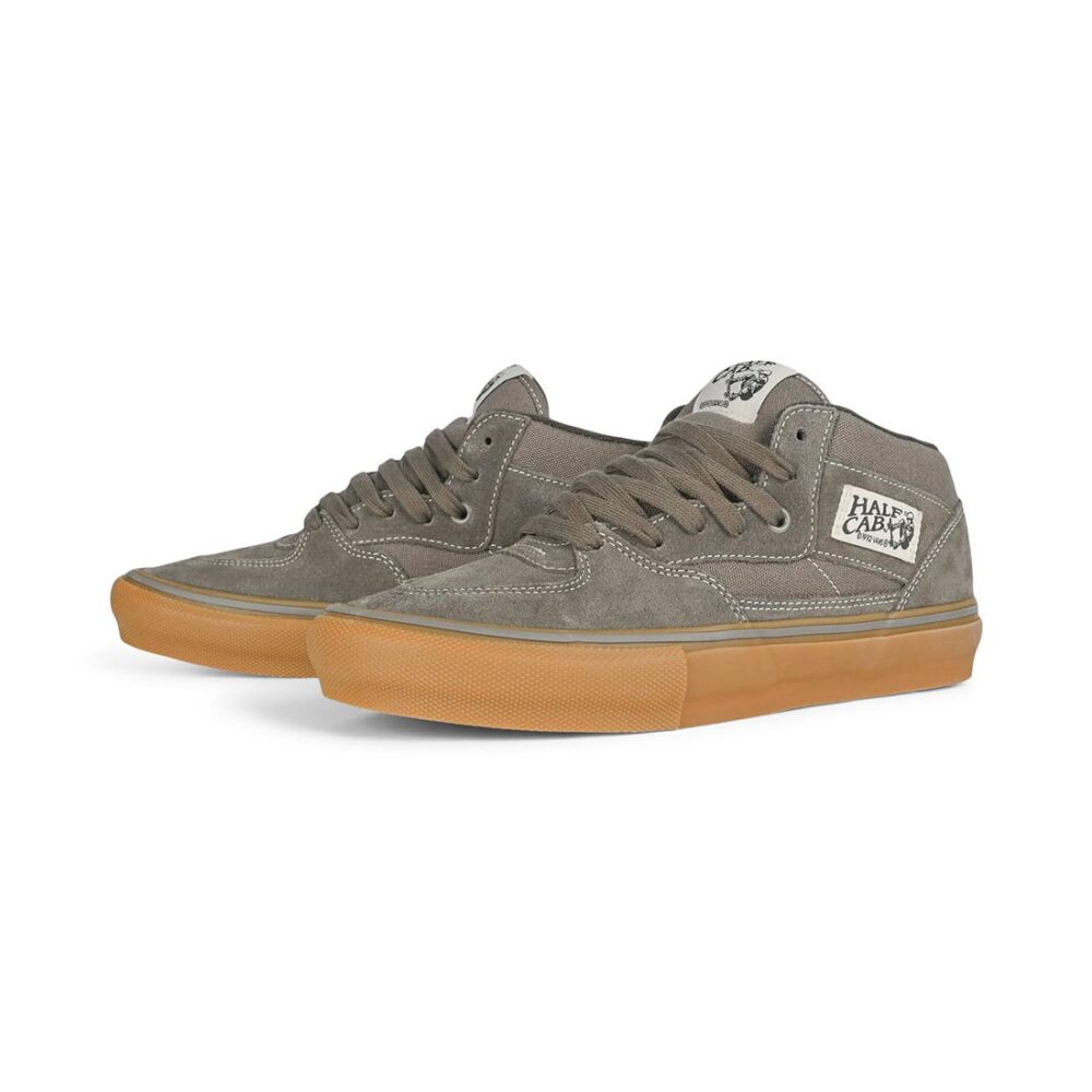 Vans Half Cab Skate Shoes - Walnut/Gum