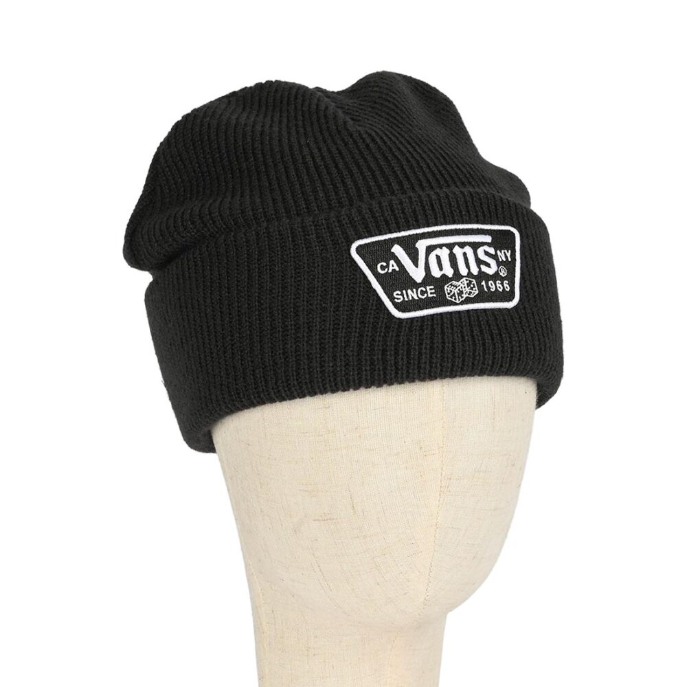 Vans Knu Patch Beanie Hat - Black