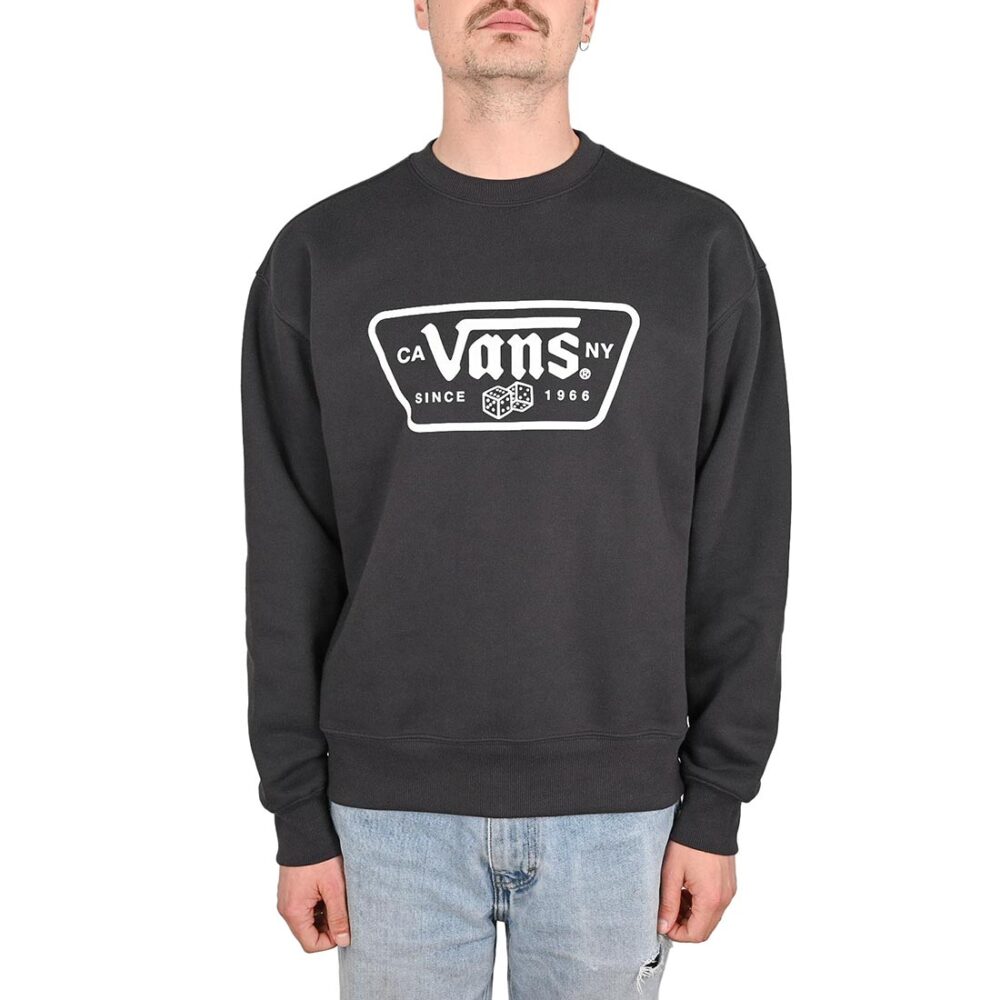 Vans Knu Patch Crew Sweater - Black