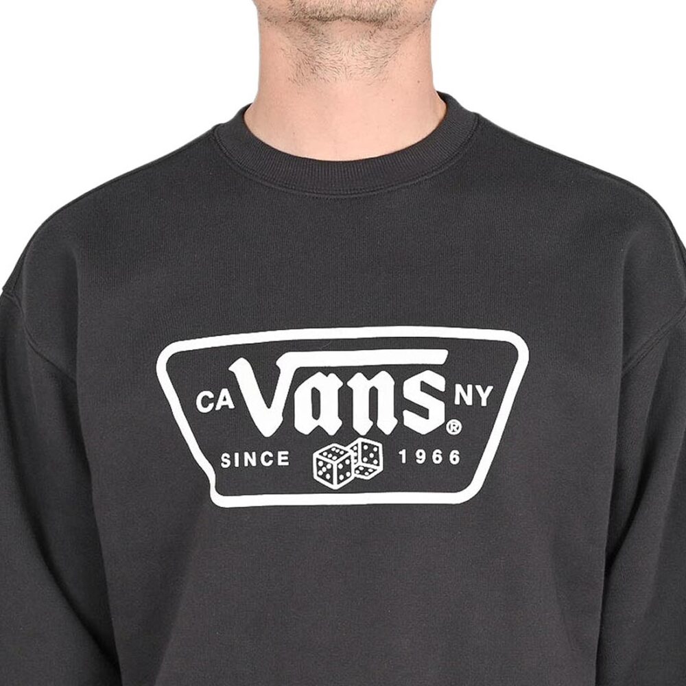 Vans Knu Patch Crew Sweater - Black