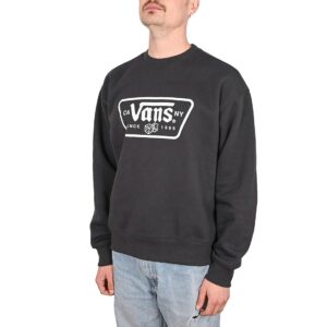 Vans Knu Patch Crew Sweater - Black