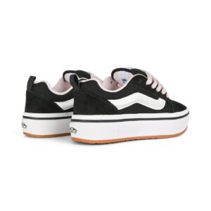 Vans Knu Skool Stacklite Girls Skate Shoes - Black/Pink