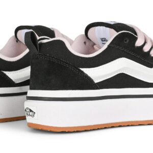 Vans Knu Skool Stacklite Girls Skate Shoes - Black/Pink