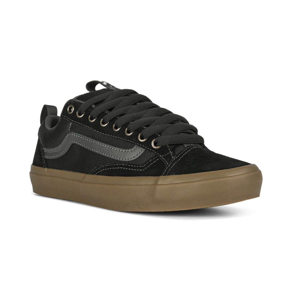 Vans Old Skool 36+ Skate Shoes - Black/Charcoal/Gum