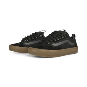 Vans Old Skool 36+ Skate Shoes - Black/Charcoal/Gum
