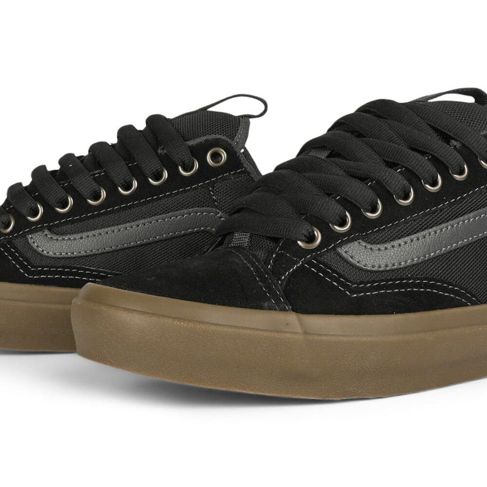 Vans Old Skool 36+ Skate Shoes - Black/Charcoal/Gum