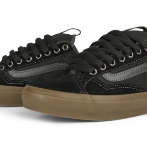 Vans Old Skool 36+ Skate Shoes - Black/Charcoal/Gum