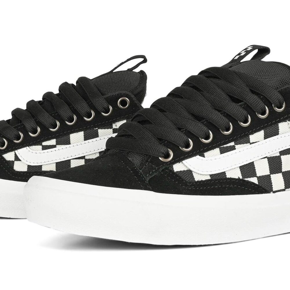 Vans Old Skool 36+ Skate Shoes - Checkerboard Black/White