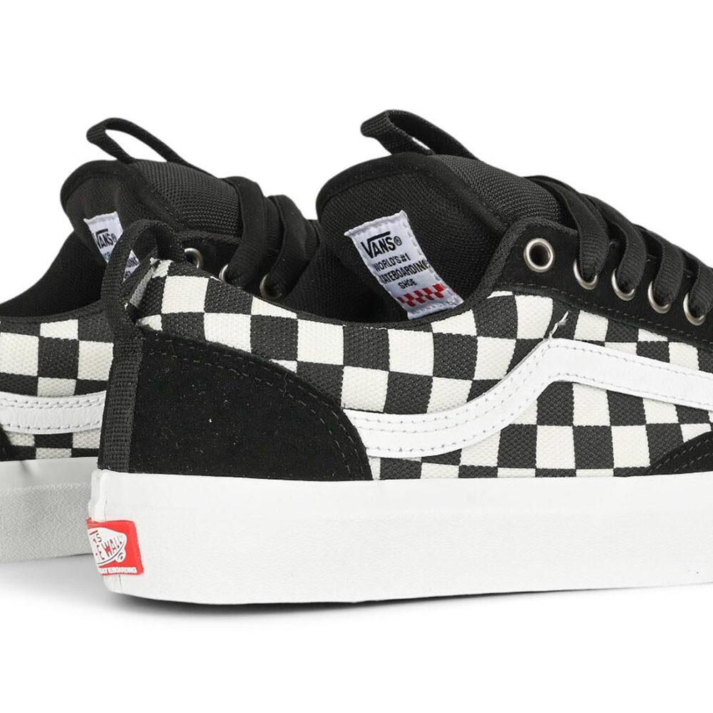 Vans Old Skool 36+ Skate Shoes - Checkerboard Black/White