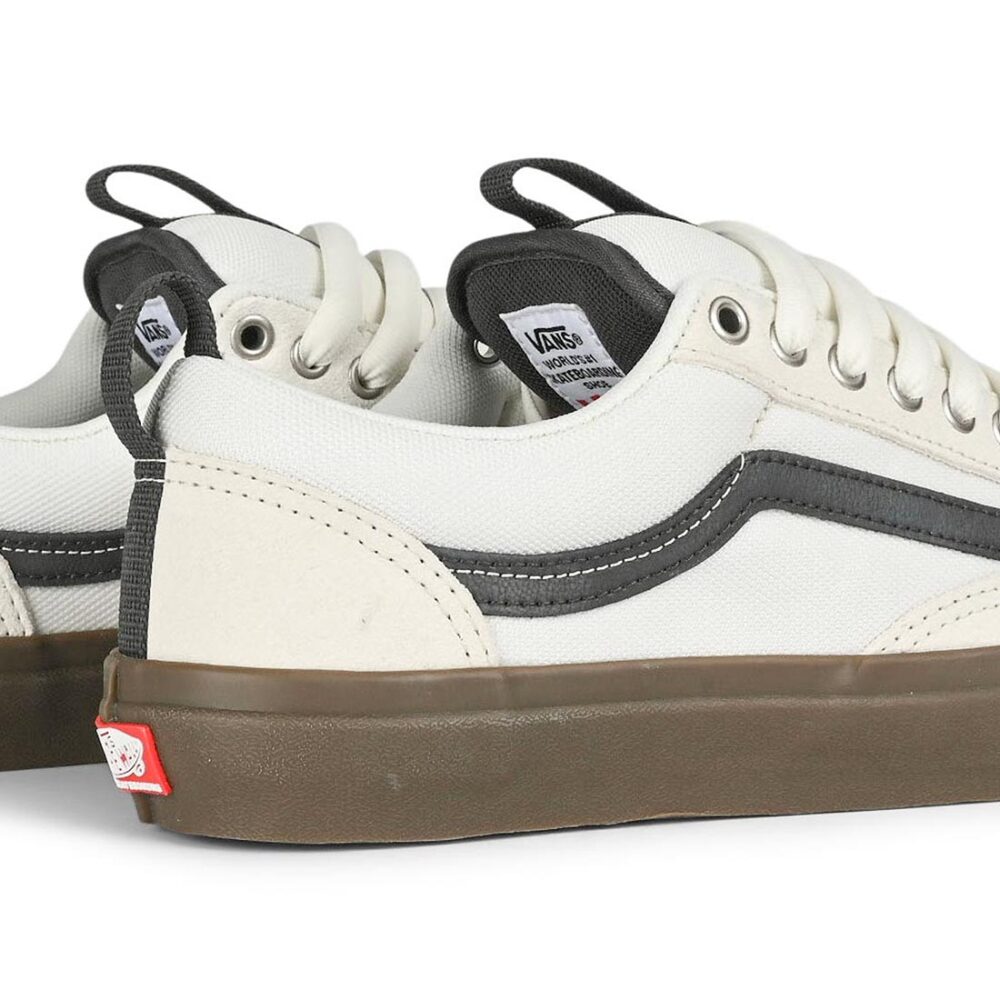 Vans Old Skool 36+ Skate Shoes - Marshmallow/Gum