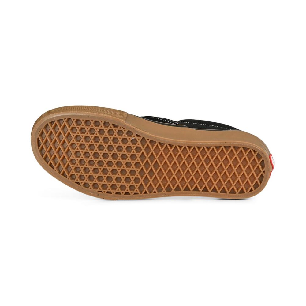 Vans Slip-On Pro Skate Shoes - Black/Gum/White