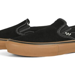 Vans Slip-On Pro Skate Shoes - Black/Gum/White