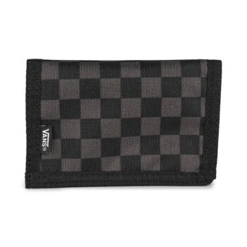 Vans Slipped Trifold Wallet - Black/Charcoal Checkerboard