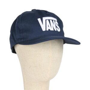 Vans Stretch Logo Snapback Hat - Dress Blues