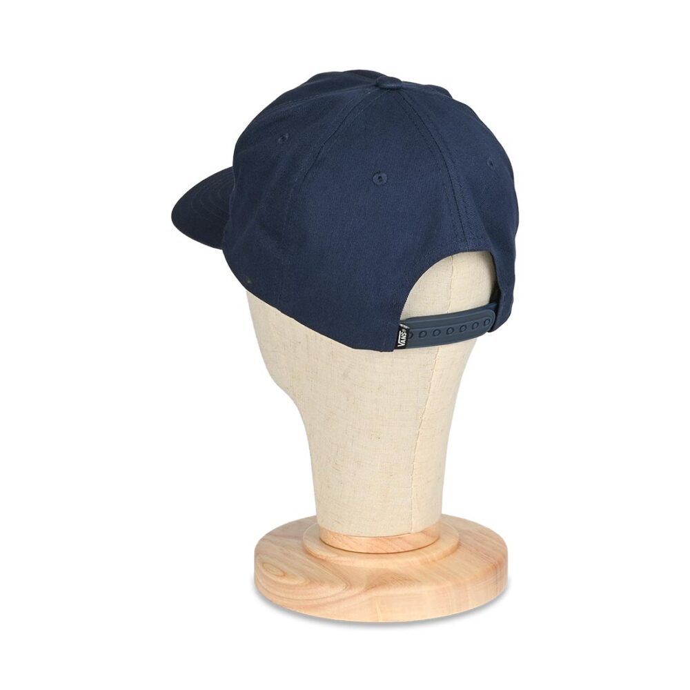 Vans Stretch Logo Snapback Hat - Dress Blues
