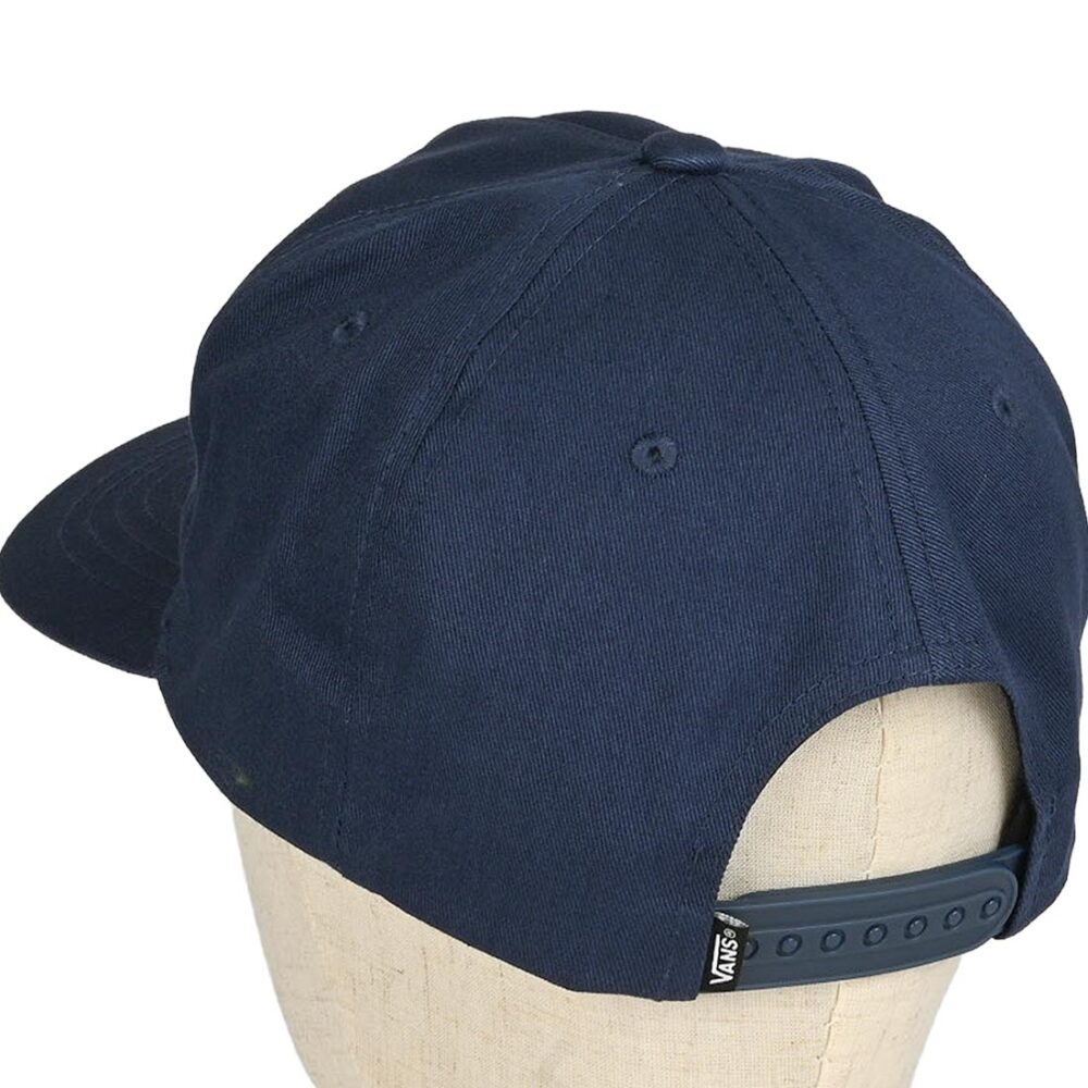 Vans Stretch Logo Snapback Hat - Dress Blues