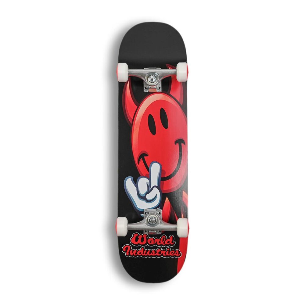 World Industries Devilman Wrap 8.5" Complete Skateboard