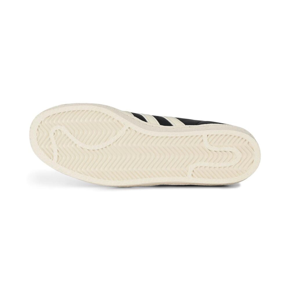 Adidas Superstar 80 ADV Skate Shoes - Black/Cream White/Gold