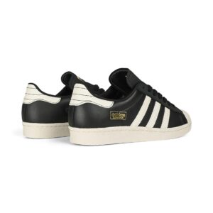 Adidas Superstar 80 ADV Skate Shoes - Black/Cream White/Gold