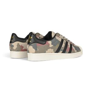 Adidas Superstar ADV Skate Shoes - Khaki/Black/Chalk White