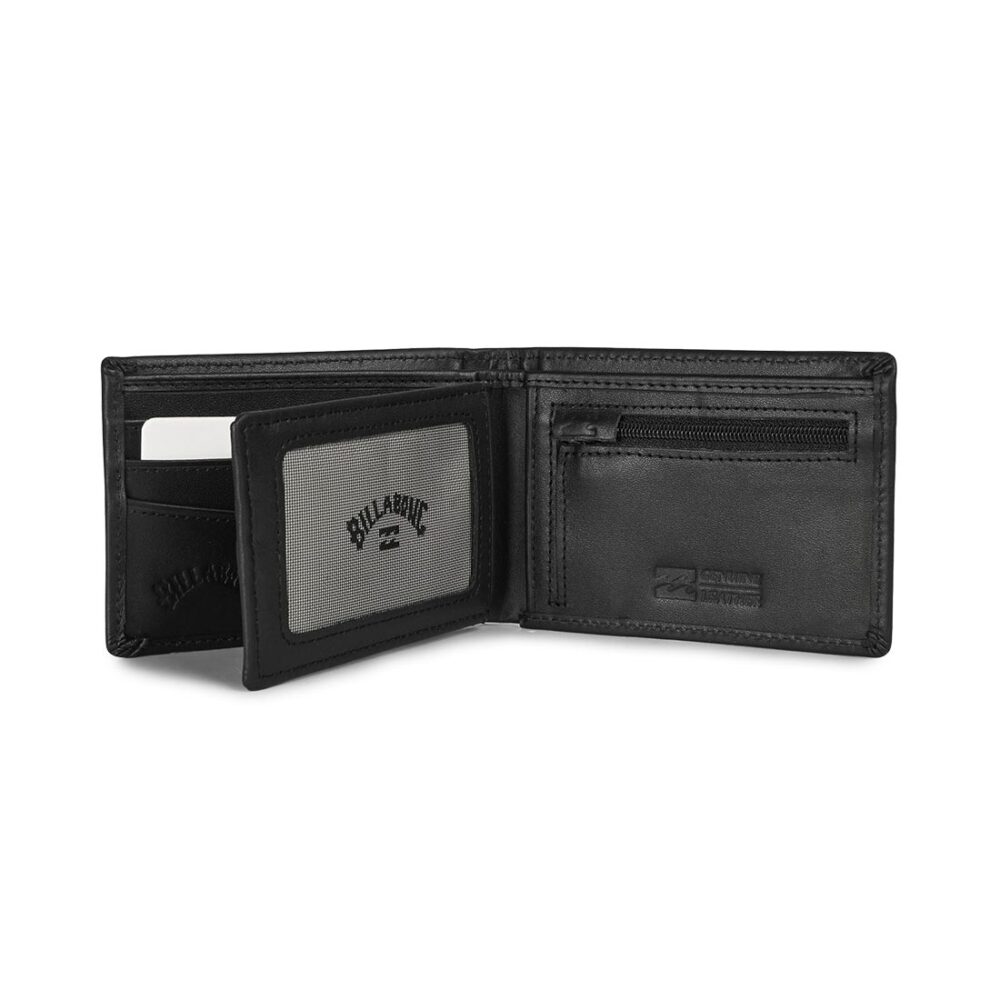 Billabong Arch Leather Wallet - Black