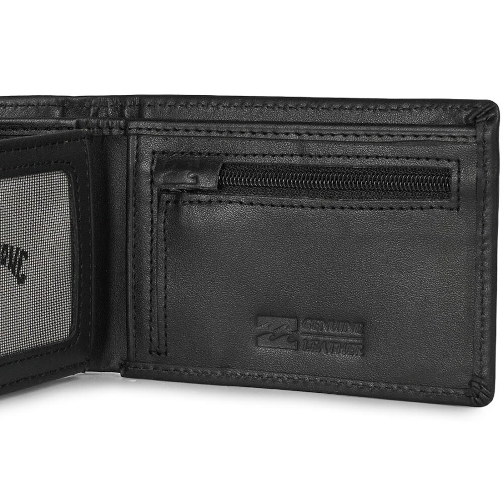Billabong Arch Leather Wallet - Black