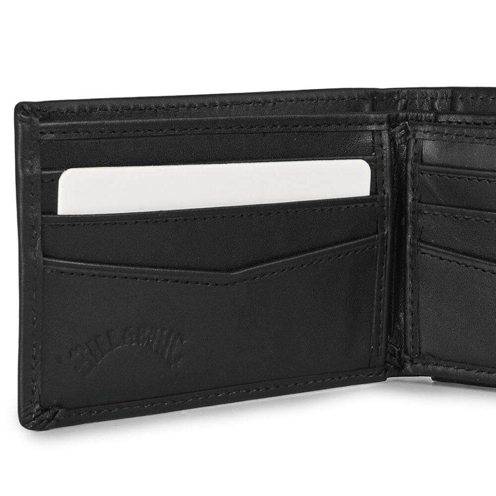 Billabong Arch Leather Wallet - Black