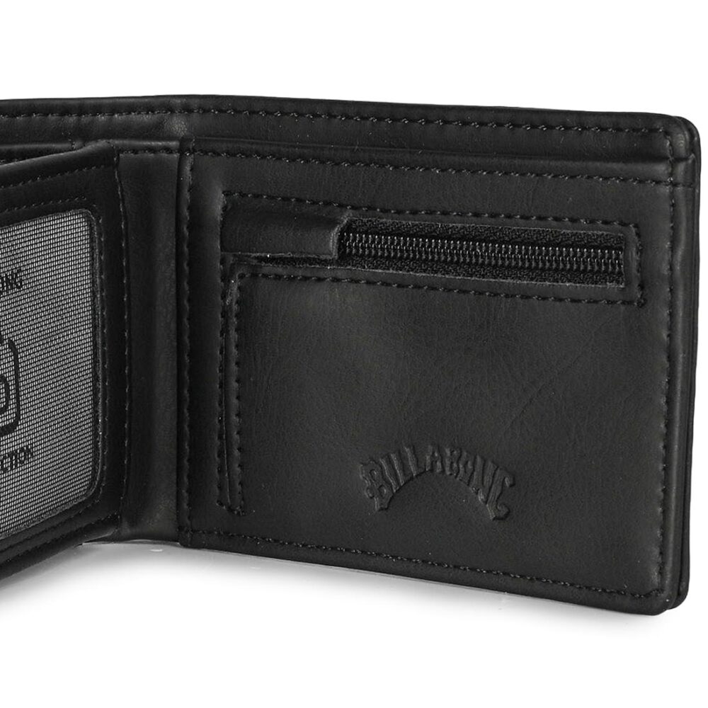 Billabong Vacant PU Leather Wallet - Black