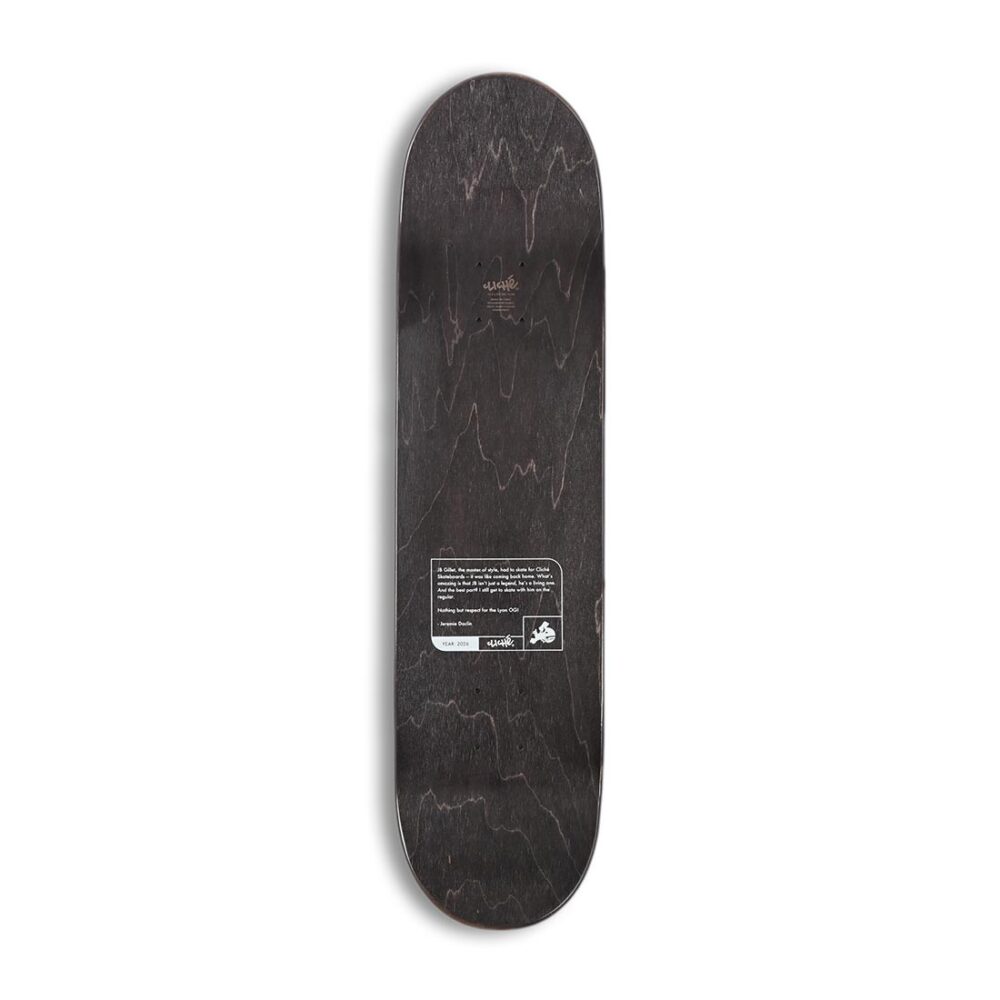 Cliche JB Gillet Lyon 8" Skateboard Deck - Gold