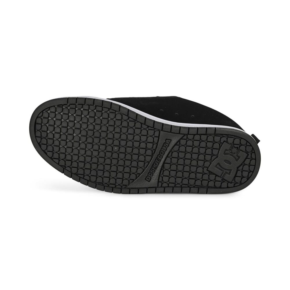 DC Court Graffik Skate Shoes - Black/Blue Jewel