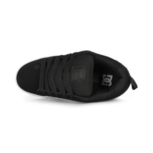 DC Court Graffik Skate Shoes - Black/Blue Jewel