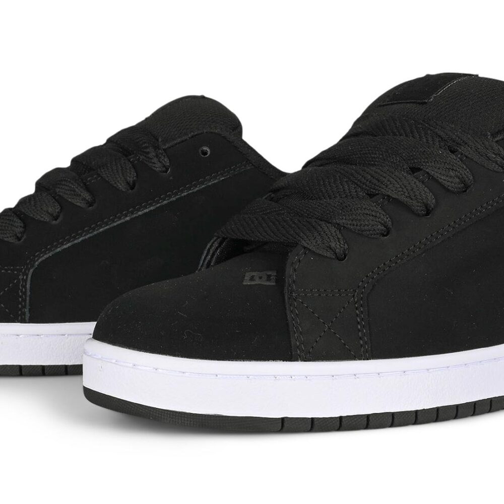 DC Court Graffik Skate Shoes - Black/Blue Jewel